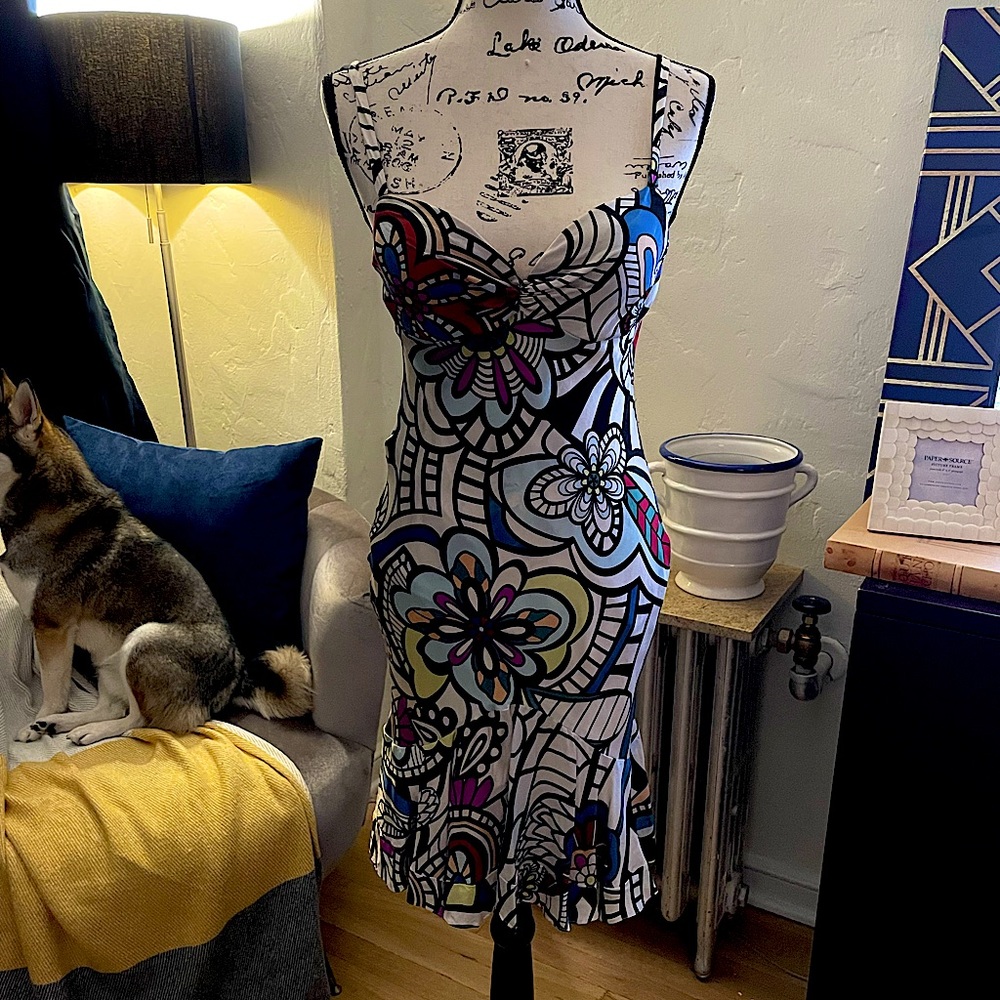 Silk Cocktail Dress